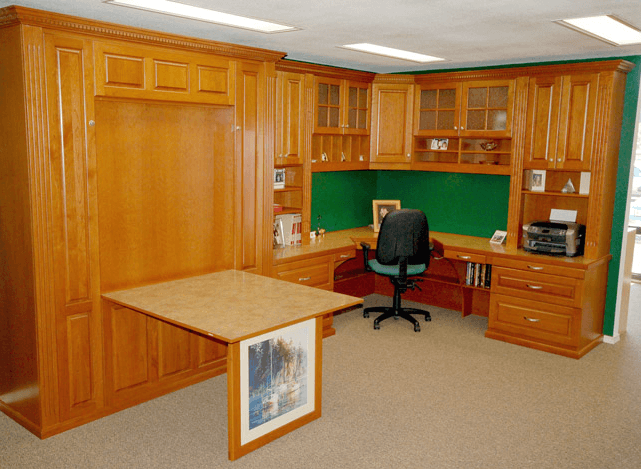 Wallbed w/ Home Office and Table