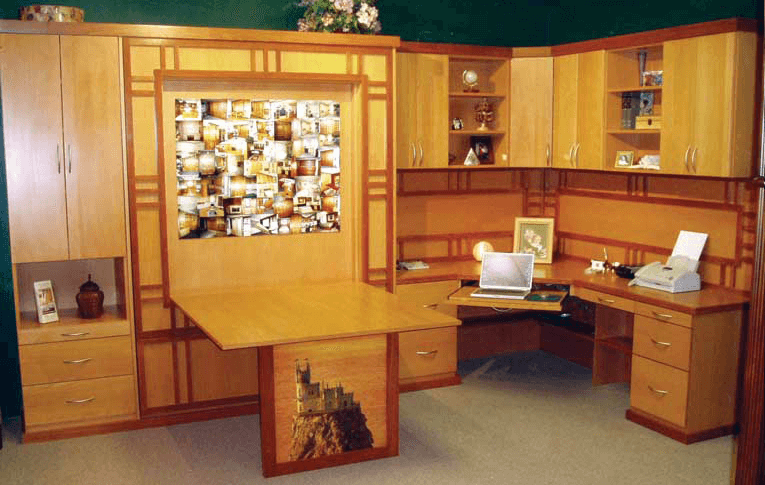 Wallbed w/ Home Office and Table