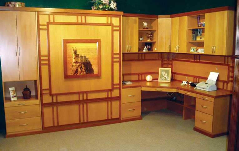 Wallbed w/ Home Office and Table